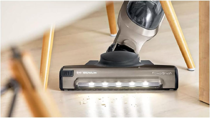 Bosch Flexxo Gen2 Serie 4, draadloze steelstofzuiger, BBH3ALL23, handige 2-in-1 functie, geïntegreerde accessoires, 23 Vmax, bruin