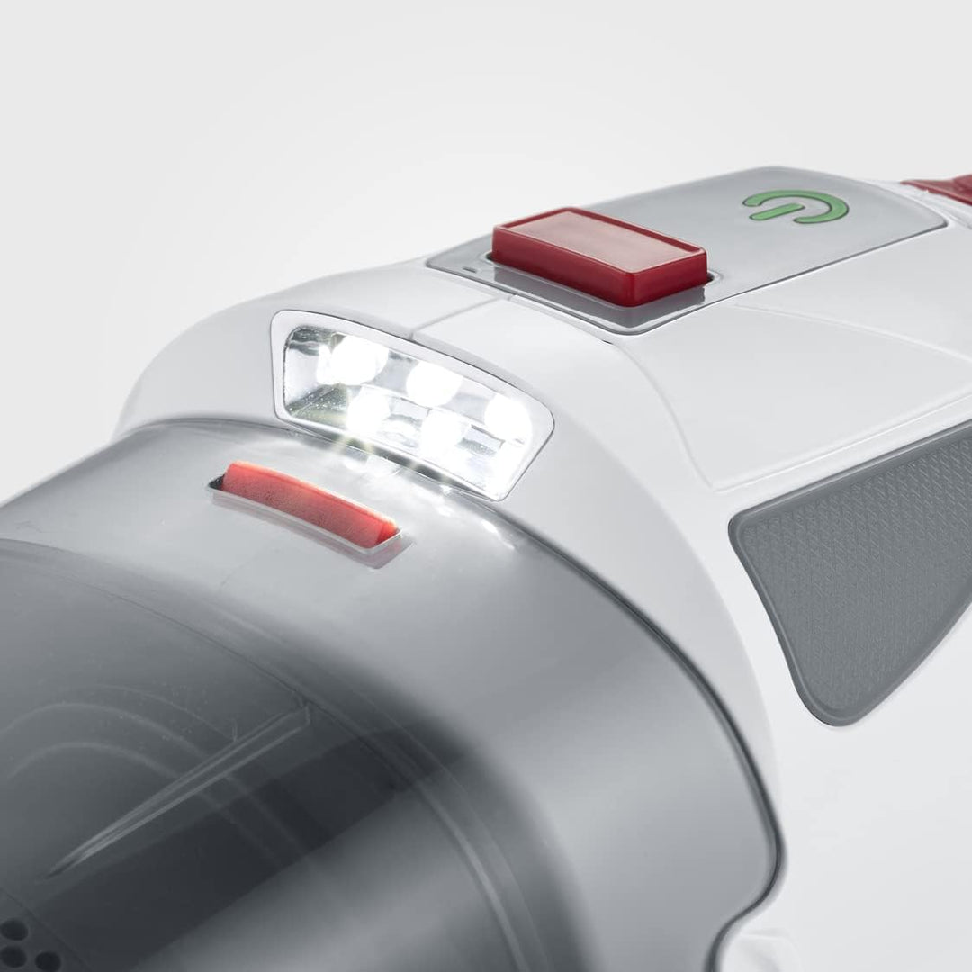SEVERIN HV 7146, 4-in-1 accu-handstofzuiger met turboborstel geschikt voor dierenharen/vloerbedekking, 30 min duur (eco), 650 ml capaciteit, 22,2 V accu, 2.200 mAH/18.5 Volt, Wet & Dry"-functie