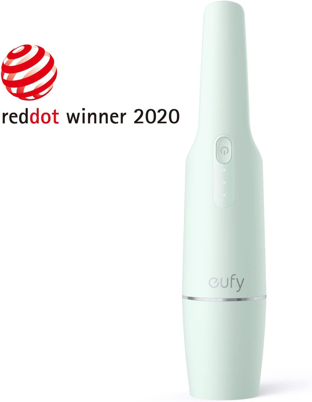 eufy handstofzuiger, HomeVac H11, snoerloze steelstofzuiger, ca. 500g vedergewicht & compact, steelstofzuiger met 5500Pa zuigkracht, opladen met USB, ideaal voor thuis (Mint groen)