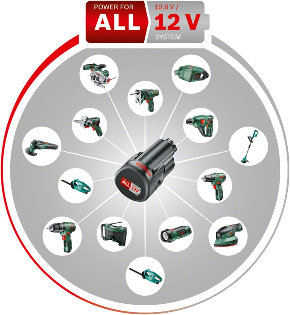 Bosch accu-handstofzuiger EasyVac 12 zonder accu groen