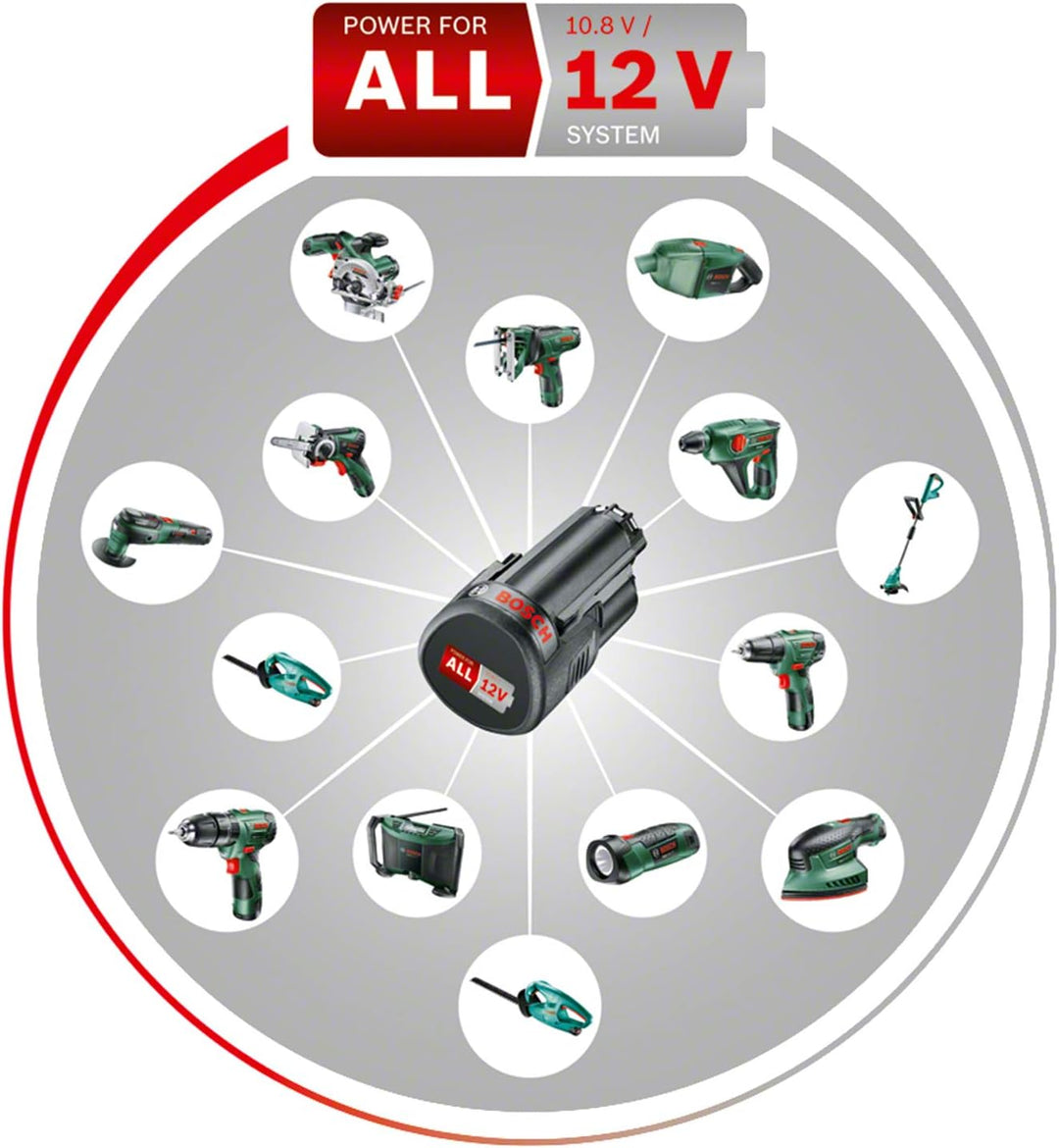 Bosch accu-handstofzuiger EasyVac 12 zonder accu groen